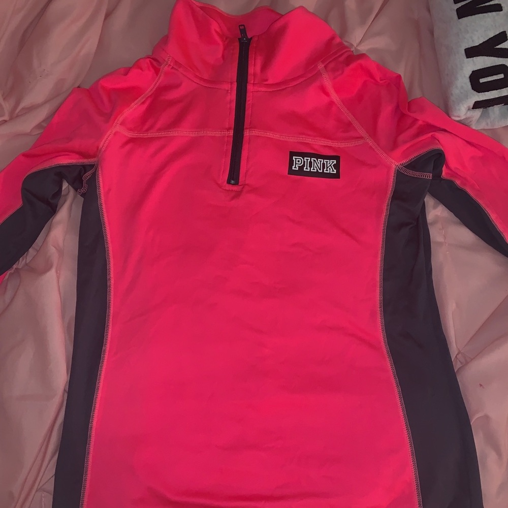 victoria secret pink ultimate 3 quarter zip